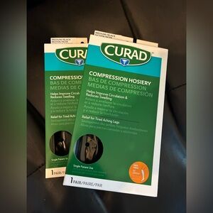 Curad compression socks- medium